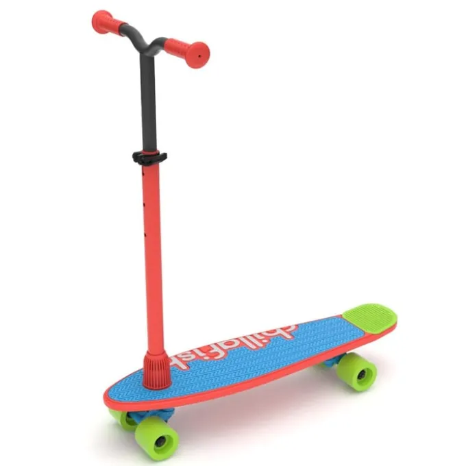Skatieskootie 2-in-1, rot