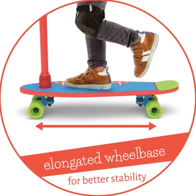 Skatieskootie 2-in-1, rot