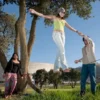Slackline Balancierset - Fortgeschritten / Aktiv