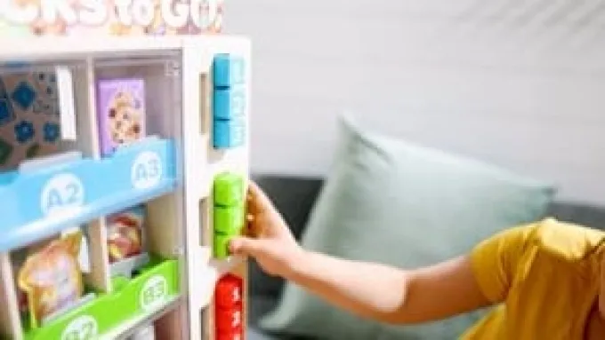 Snackautomat, 16 Teile