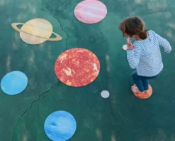 Sonnensystem aus Gummi - 10 Teile