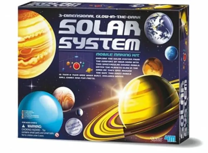 Sonnensystem Glow in the Dark Mobile