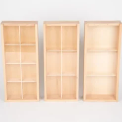 Sortierkasten 3er Set, m. Deckel