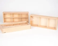 Sortierkasten 3er Set, m. Deckel