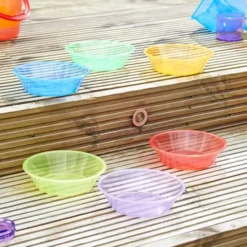 Sortierschalen, transparent - 6 Stk.