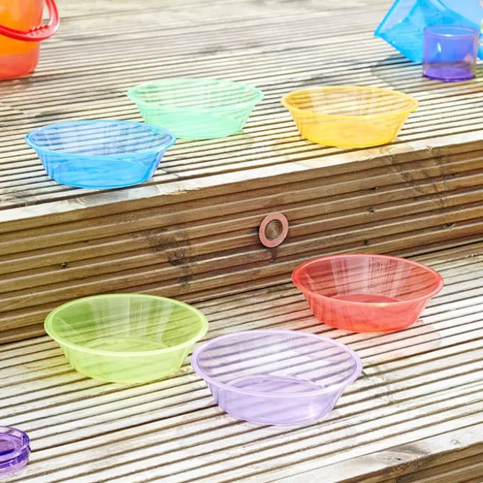 Sortierschalen, transparent - 6 Stk.