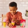 Spiel-Eis - Kugeleis, Erdbeere & Karamell