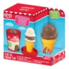 Spiel-Eis - Kugeleis, Vanille & Schokolade