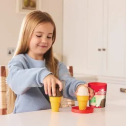 Spiel-Eis - Kugeleis, Vanille & Schokolade
