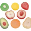 Spielessen aus Stein – Obst, 8 Stk.