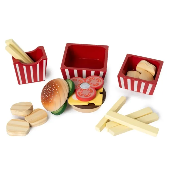 Spielessen – Burger-Menü