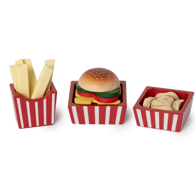 Spielessen – Burger-Menü