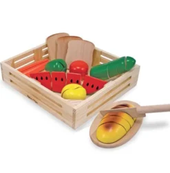Spielessen - Essen in Holzkiste