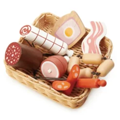 Spielessen - Wurstkorb, 7 Teile