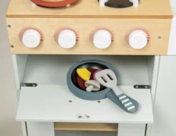 Spielküche aus Holz - La Fiamma