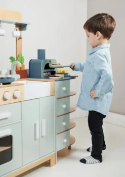 Spielküche aus Holz - La Fiamma
