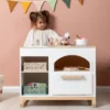 Spielküche inkl. Pizzaofen - Taxus (weiß)