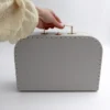 Spielkoffer, grau - 29 x 19 x 10 cm