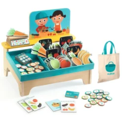 Spiellebensmittel - Léa & Milos kleiner Marktstand