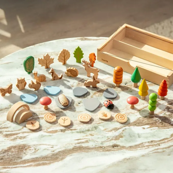 Spielset Waldweg, 37 Teile