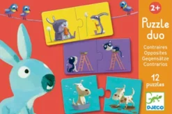 Spiel- und Lernpuzzle – Gegensätze