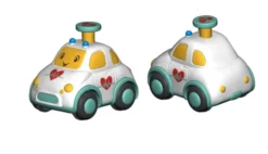 Spielzeugauto mit Fahrknopf (zufällige Farbe)