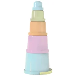 Stapelbecher – Pastell, 5 Stk.