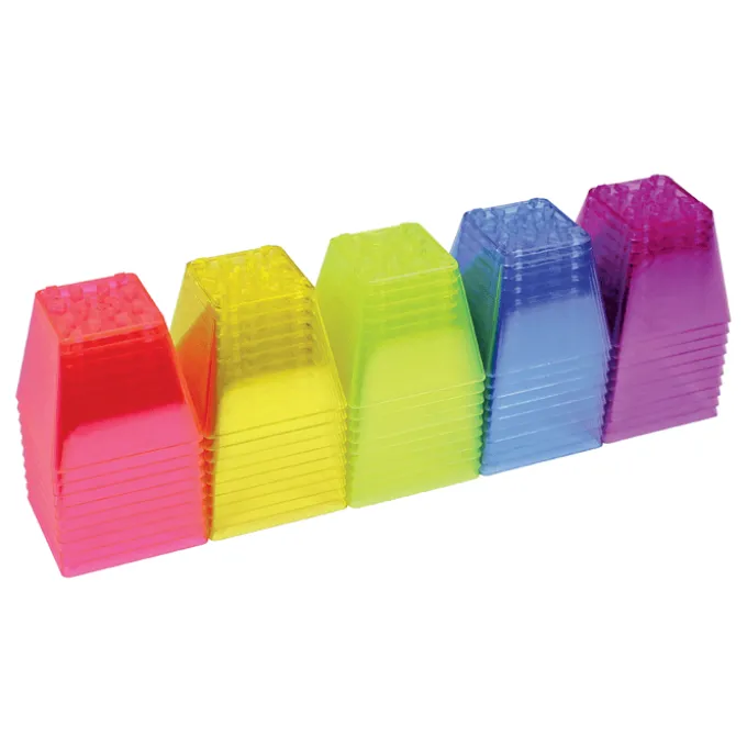 Stapelklötze - transparent, 50 Stk.