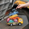 Stapelspiel aus Holz - Autos