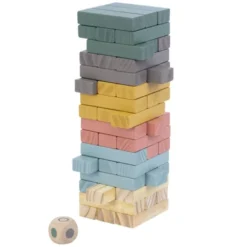 Stapelturmspiel aus Holz - groß