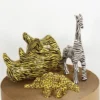 Stegosaurus aus Pappmaché - L: 21,9 cm