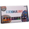 Steine bemalen - Farbenset 10 x 30 ml