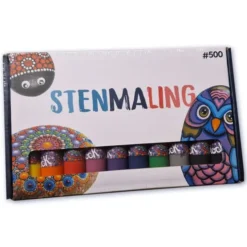 Steine bemalen - Farbenset 10 x 30 ml