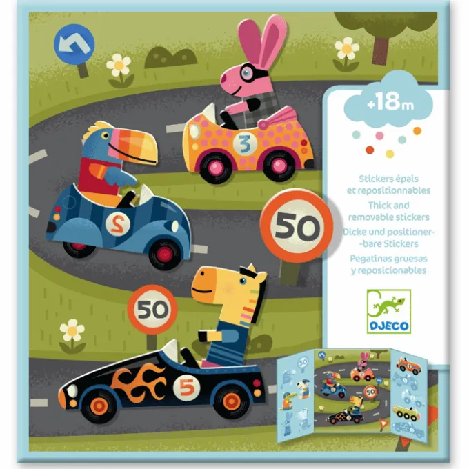 Sticker (ab 18 Monaten) – Autos