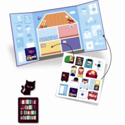 Sticker (ab 18 Monaten) – Gestalte ein Haus