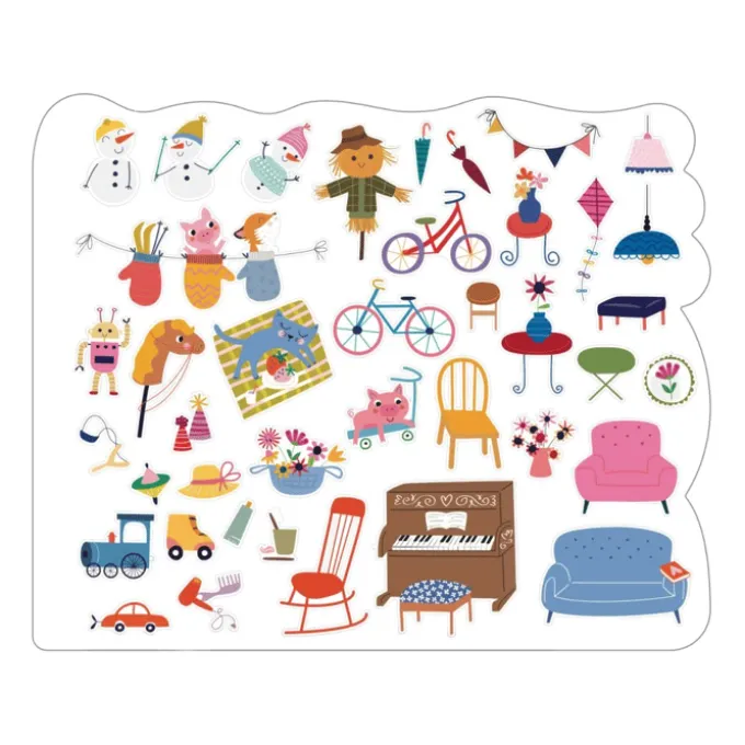 Stickerbuch - Das Leben im Wald