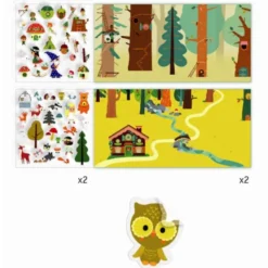 Stickerbuch – Der Magische Wald