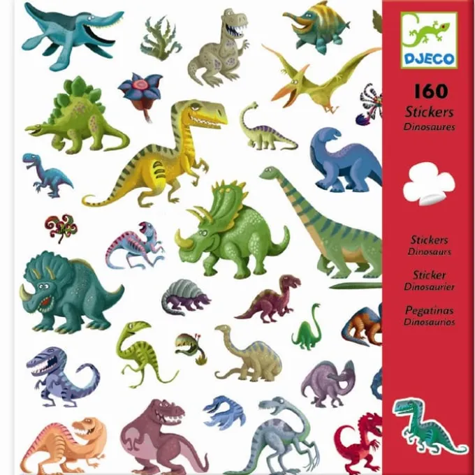 Sticker – Dinosaurier, 160 Stück