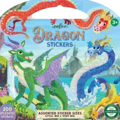 Sticker - Drachen, 200 Stk.