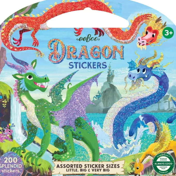 Sticker - Drachen, 200 Stk.