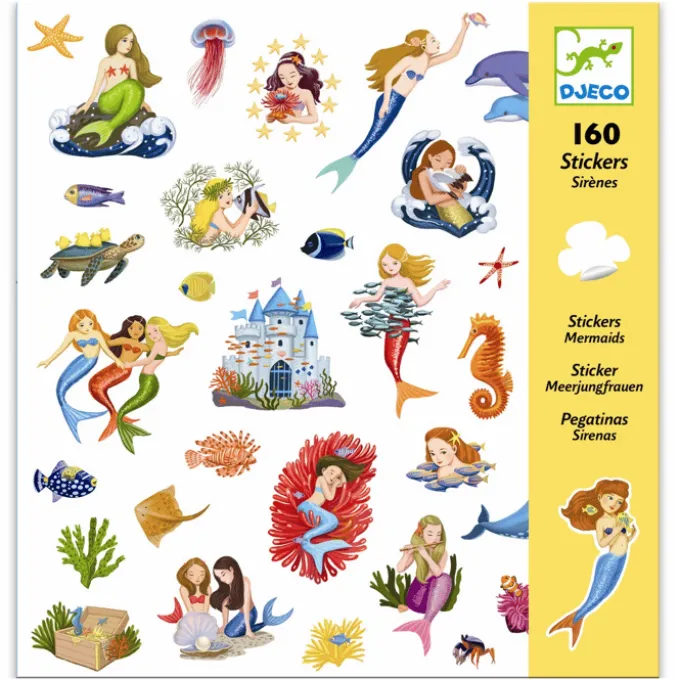 Sticker – Meerjungfrauen, 160 Stück
