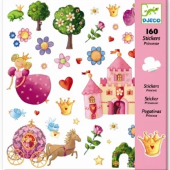 Sticker – Prinzessinnenleben, 160 Stück