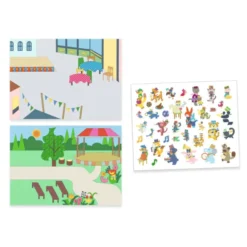 Sticker-Spiel - Die große Parade