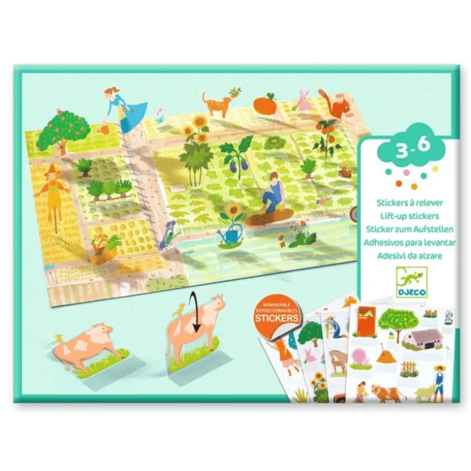 Sticker-Spiel 3D - Landleben