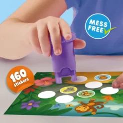 Sticker-Stempel – Dschungeltiere