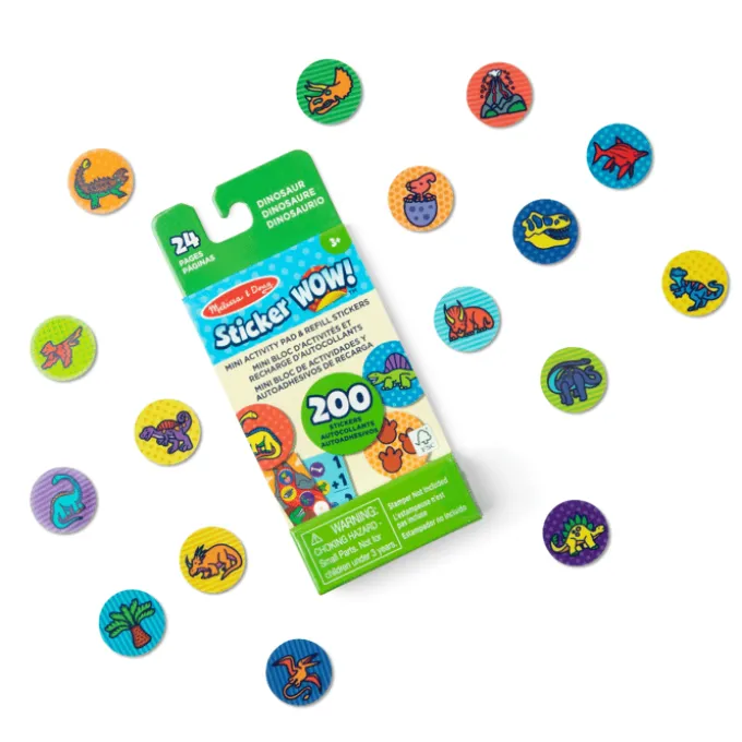 Sticker WOW! Nachfüllpack - Dinosaurier (200 Stk)