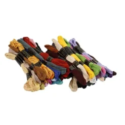 Stickgarn - verschiedene Farben, 42 Stk.