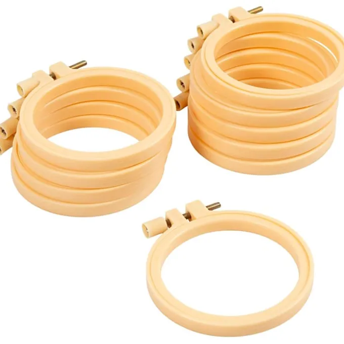 Stickringe, Kunststoff 9,5 cm - 10 Stk.