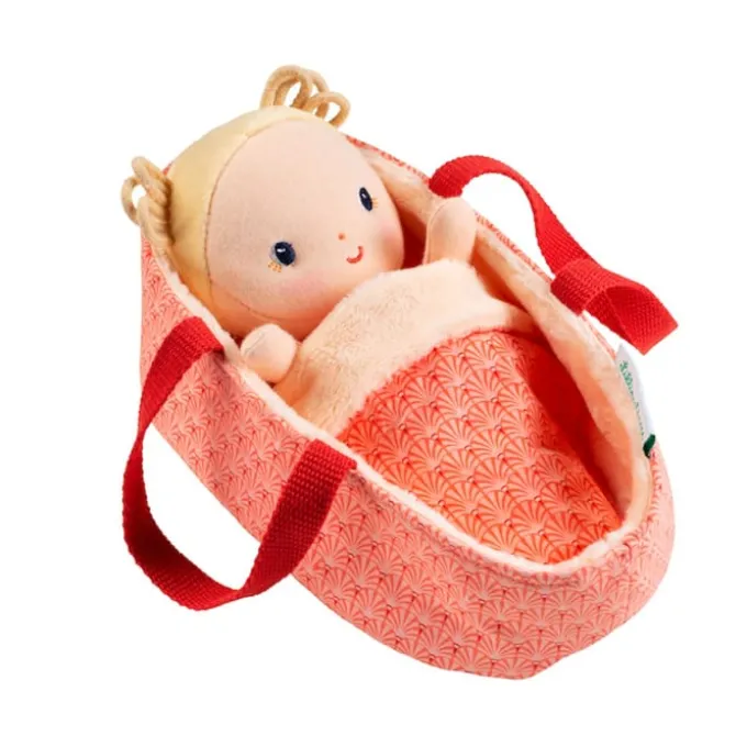 Stoffpuppe Anais - mit Tragetasche, 22 cm