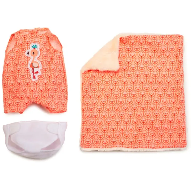 Stoffpuppe Anais - mit Tragetasche, 22 cm